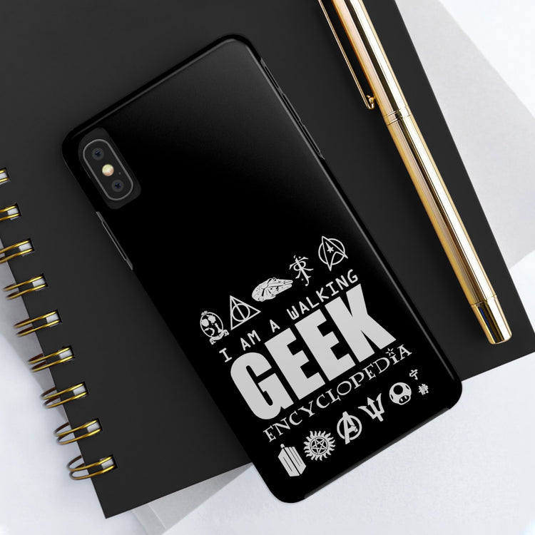 Geekdom Encyclopedia Phone Cases