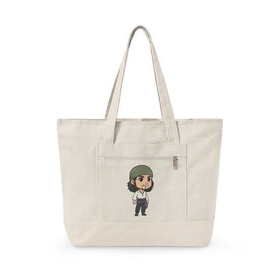 Will Turner Zippered Canvas Tote - Fandom-Made