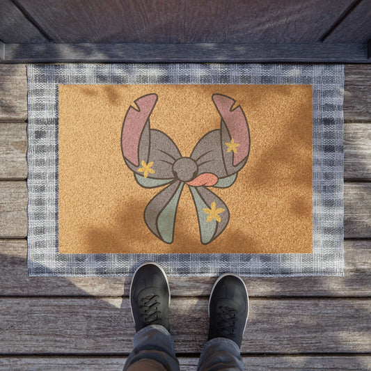 Stitch Bow Doormat