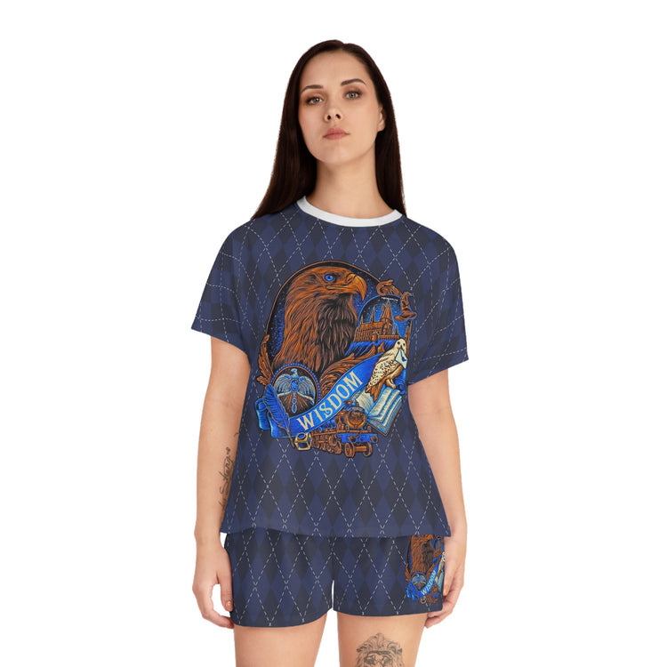 Ravenclaw Wisdom Women's Short Pajama Set - Fandom-Made