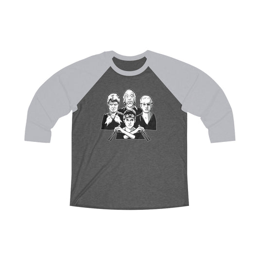 Karate Kid Tri-Blend 3\4 Raglan Tee