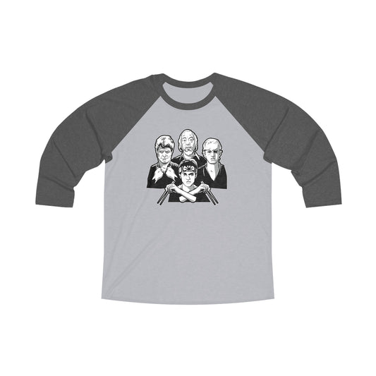 Karate Kid Tri-Blend 3\4 Raglan Tee