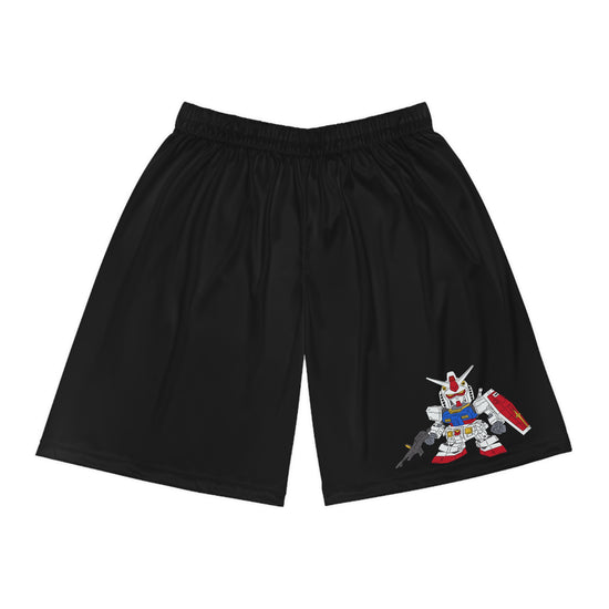 Gundam Time Basketball Shorts - Fandom-Made