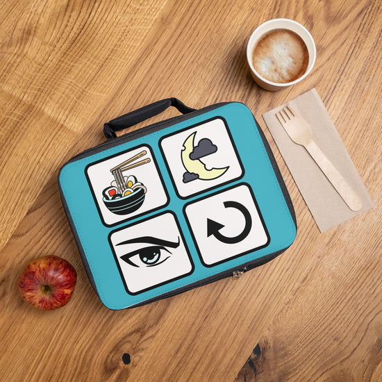 Eat Sleep Anime Repeat Lunch Bag - Fandom-Made