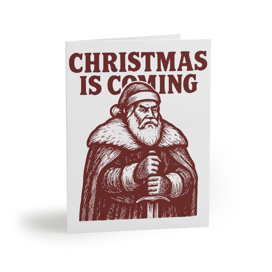 Christmas Is Coming Greeting Cards