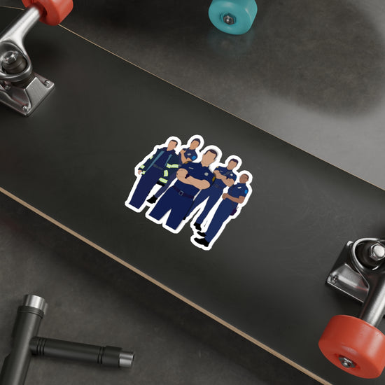 9-1-1 Group Die-Cut Sticker - Fandom-Made