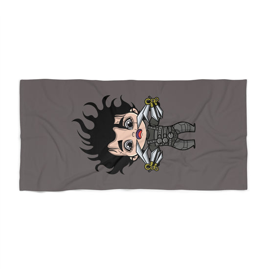 Scissors For Hands Beach Towel - Fandom-Made