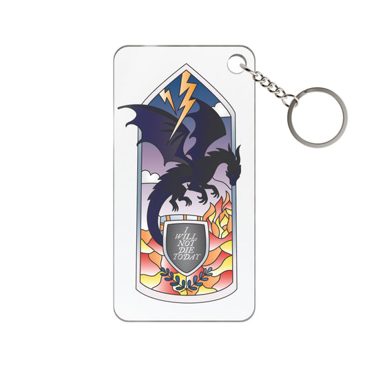 Fourth Glass Keychain Charm