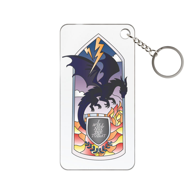 Fourth Glass Keychain Charm