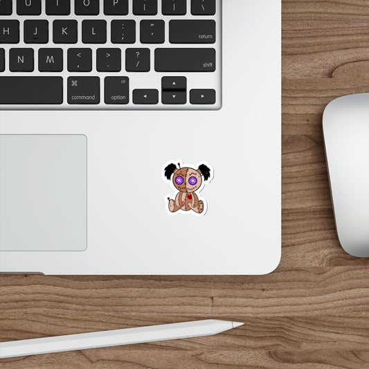 Voodoo Doll Die-Cut Sticker - Fandom-Made