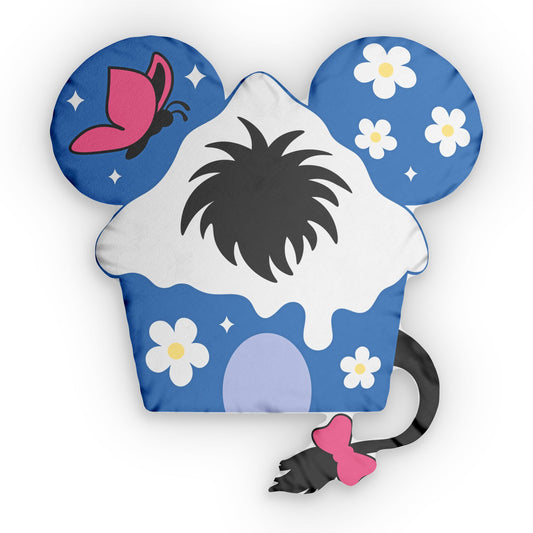 Eeyore Gingerbread House-Shaped Pillow