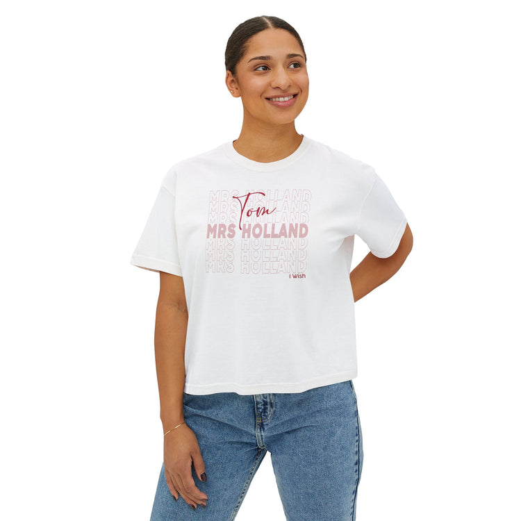 Mrs. Holland Women's Boxy Tee