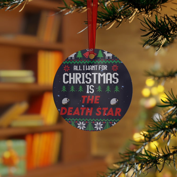 All I Want For Christmas Is The Death Star Ornament