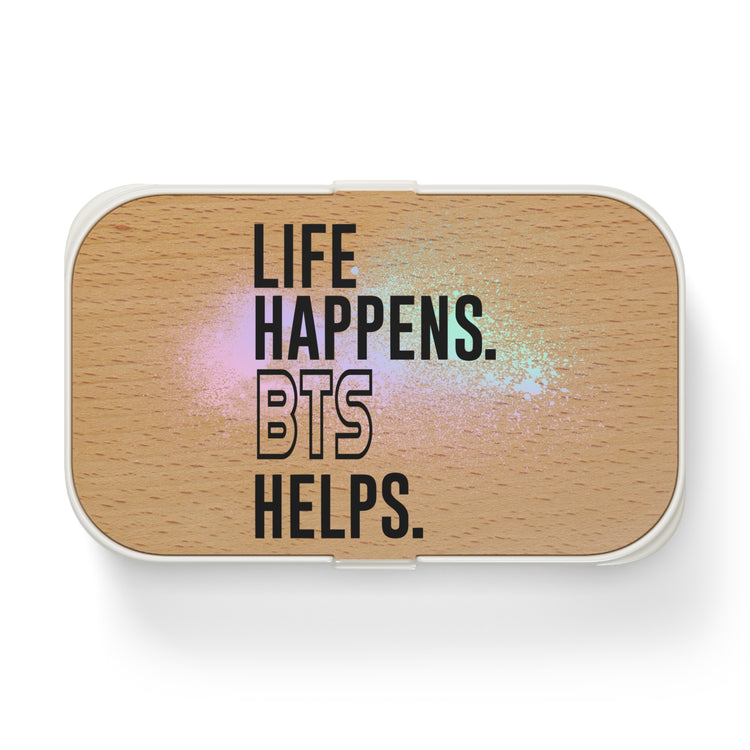 Life Happens BTS Helps Bento Lunch Box