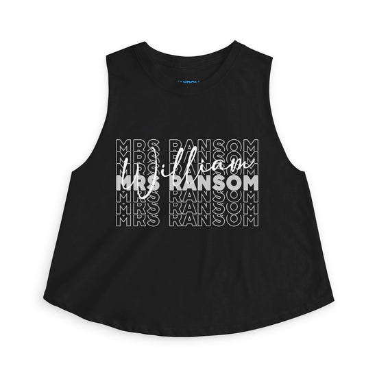 Mrs. William Ransom Women's Crop Top - Fandom-Made
