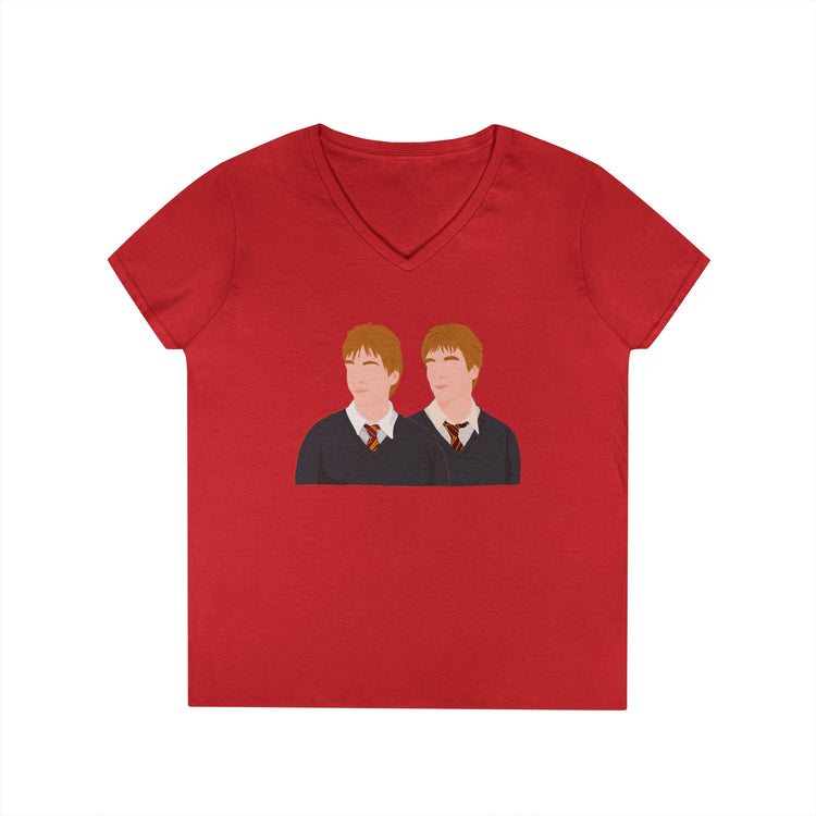 Weasley Twins V-Neck Tee