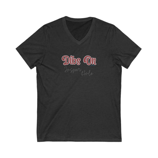 Dibs On Jasper Hale V-Neck Tee - Fandom-Made