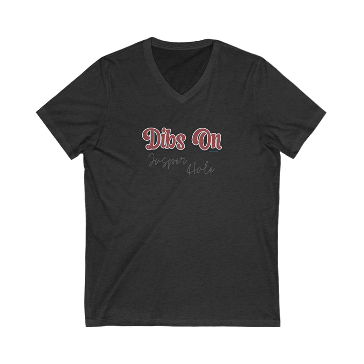 Dibs On Jasper Hale V-Neck Tee - Fandom-Made