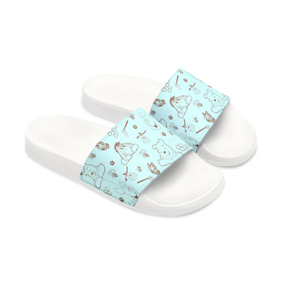 Winnie All-Over Print Youth Slides - Fandom-Made