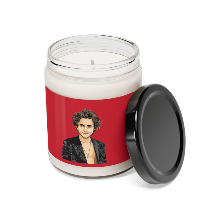 Timothee Chalamet Scented Soy Candle - Fandom-Made