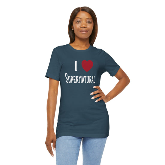 I Love Supernatural T-Shirt - Fandom-Made
