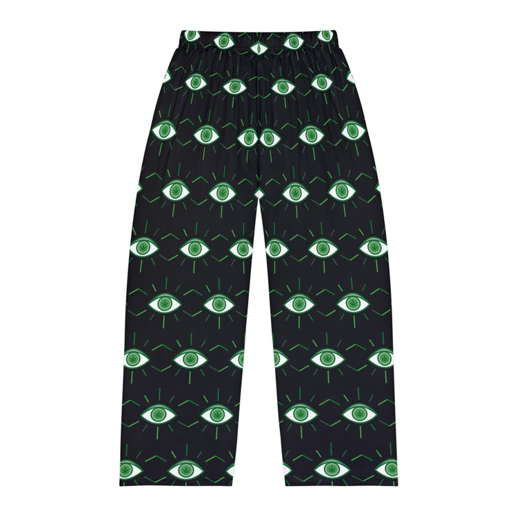 Pot Leaf Third Eye Men's Pajama Pants - Fandom-Made