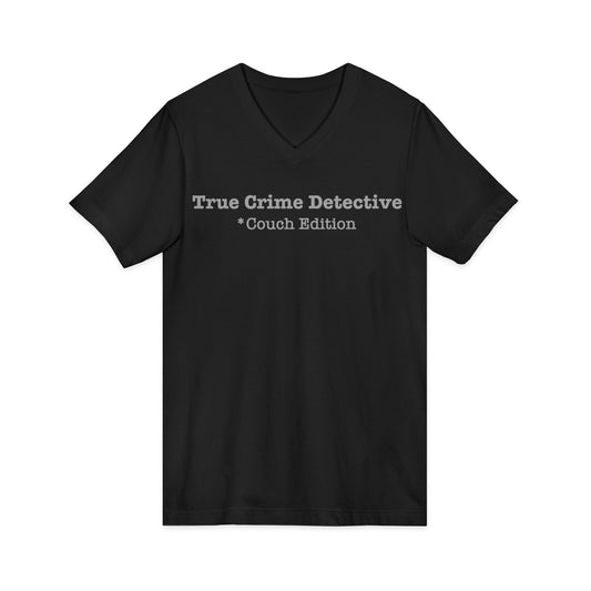 True Crime Detective V-Neck Tee - Fandom-Made