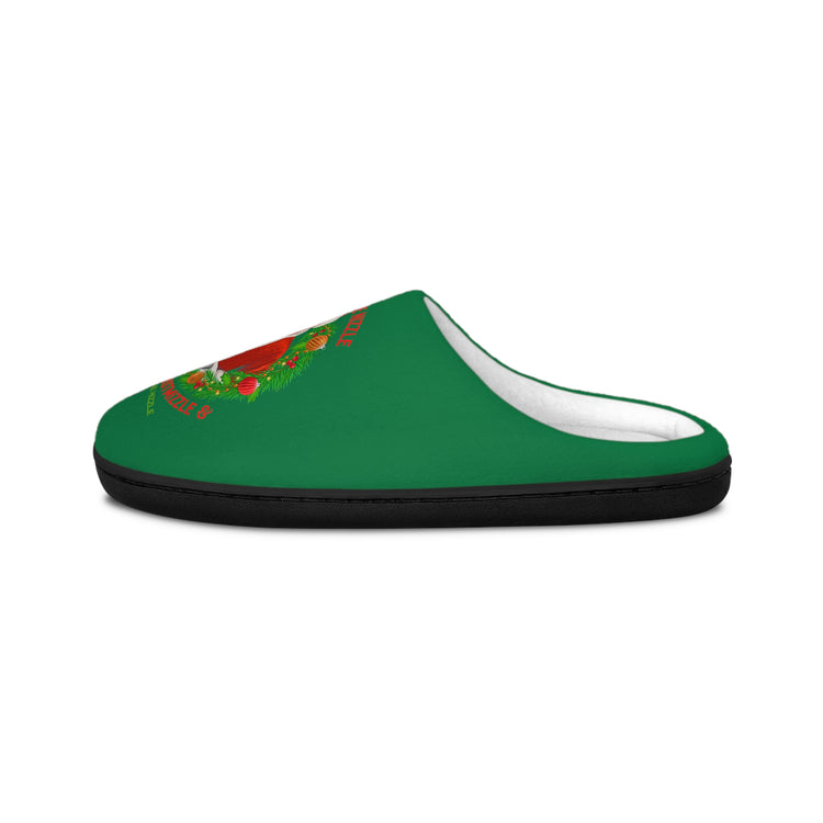 Snoop Dogg Christmas Men's Slippers - Fandom-Made