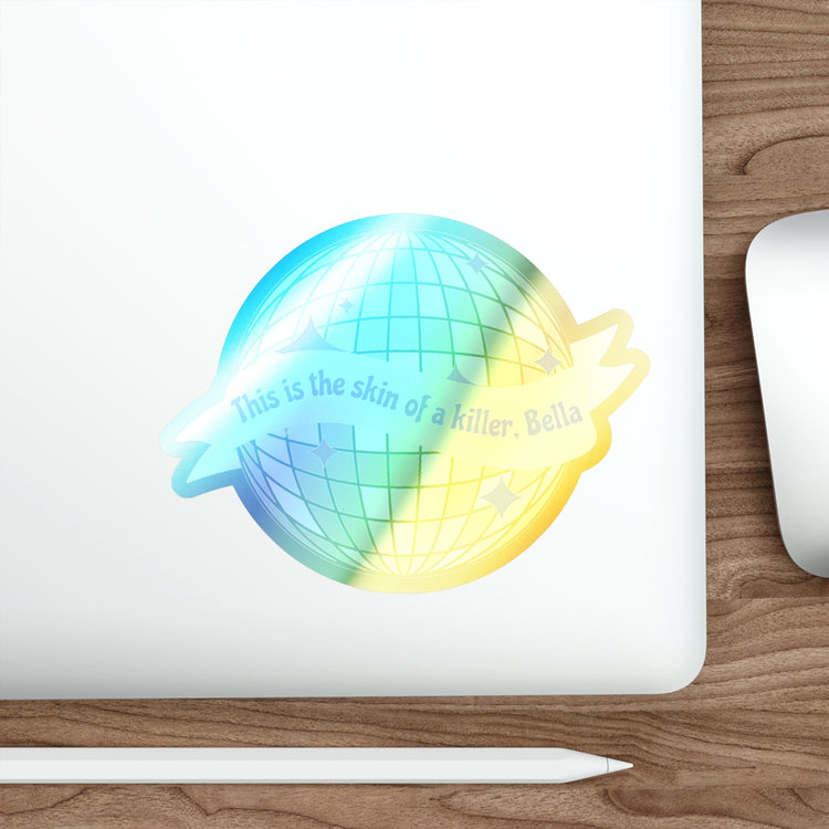 Skin Of A Killer Holographic Sticker