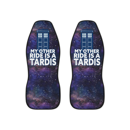 My Other Ride Is a Tardis Car Seat Cover