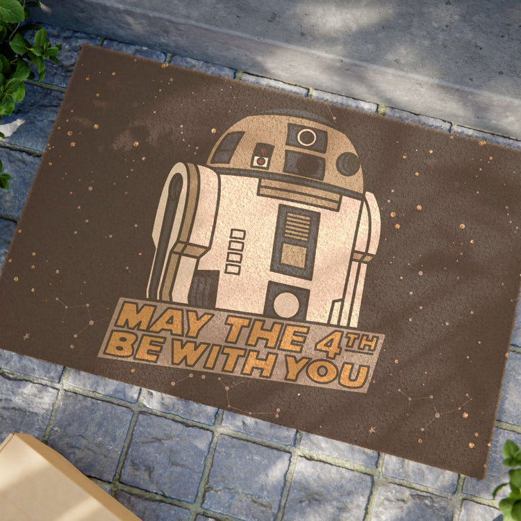 May The 4th Be With R2D2 Doormat