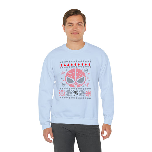 Spiderman Ugly Christmas Sweater Sweatshirt - Fandom-Made