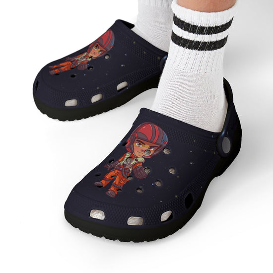 Poe Dameron Kids Clogs - Fandom-Made