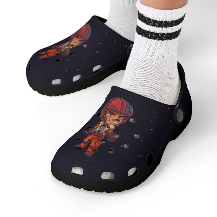 Poe Dameron Kids Clogs - Fandom-Made