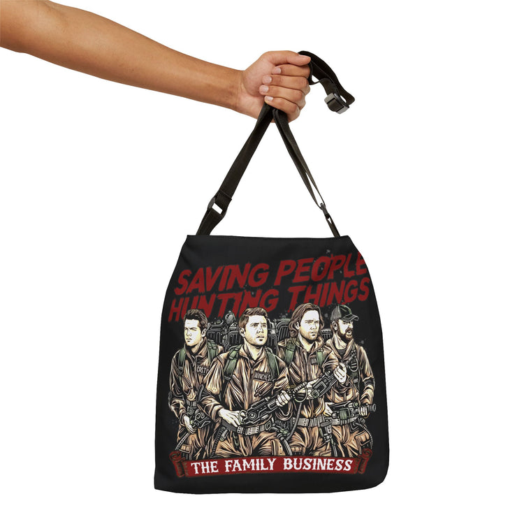 Supernaturalbusters Adjustable Tote Bag