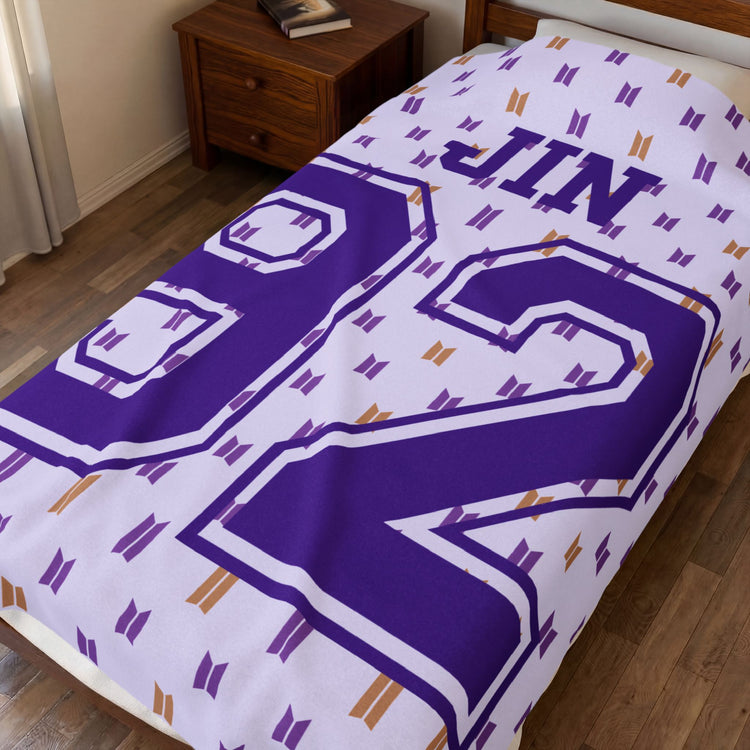 Jin 92 Velveteen Plush Blanket