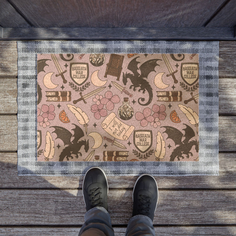 Fourth Wing Collage Doormat