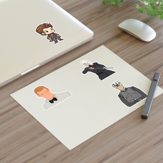 Matt Smith Roles Sticker Sheet