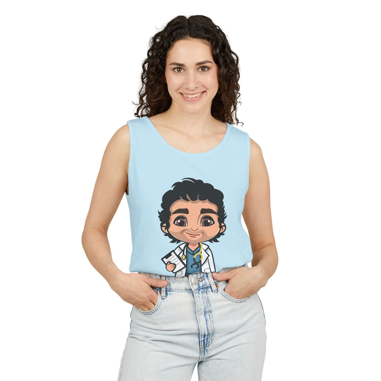 Derek Sheppard Unisex Garment-Dyed Tank Top - Fandom-Made