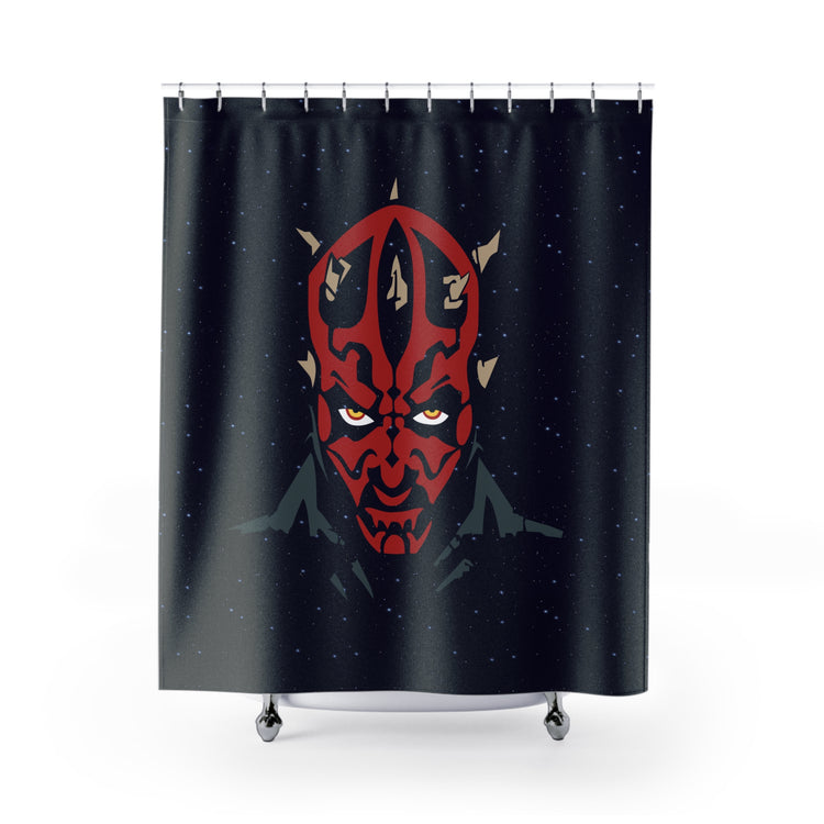 Dark Side Warrior Shower Curtain - Fandom-Made