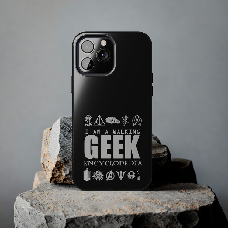 Geekdom Encyclopedia Phone Cases