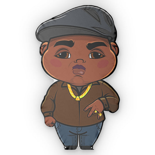 Biggie Smalls-Shaped Pillow - Fandom-Made