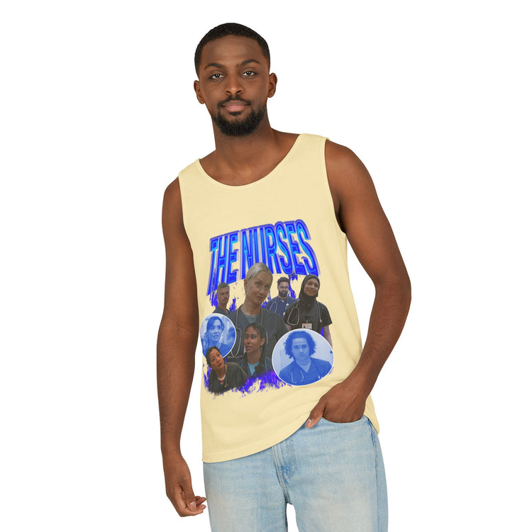 The Nurses Unisex Garment-Dyed Tank Top - Fandom-Made
