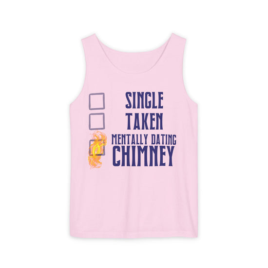 Mentally Dating Chimney Unisex Tank Top - Fandom-Made