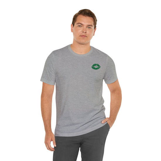 Weed Lips Pocket T-Shirt - Fandom-Made