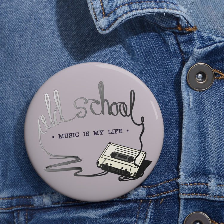 Old School Music Pins - Fandom-Made