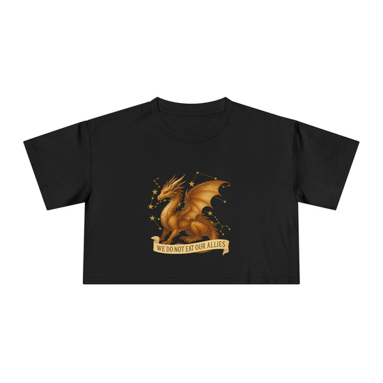 We Do Not Eat Our Allies Crop Top - Fandom-Made