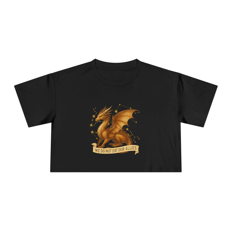 We Do Not Eat Our Allies Crop Top - Fandom-Made