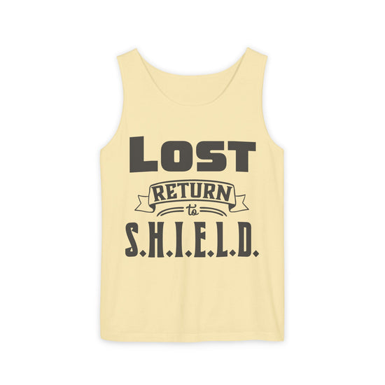 Lost Return To...S.H.I.E.L.D. Tank Top - Fandom-Made
