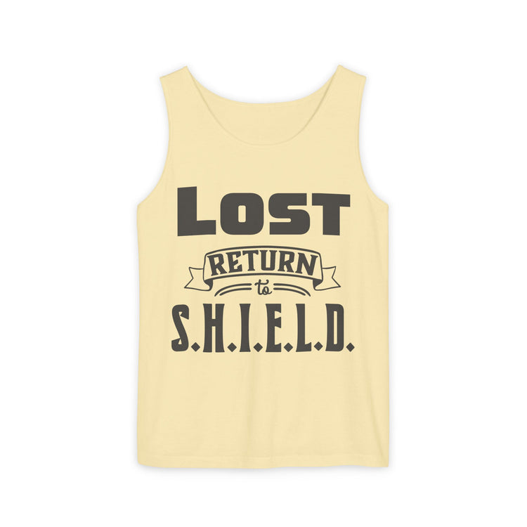 Lost Return To...S.H.I.E.L.D. Tank Top - Fandom-Made